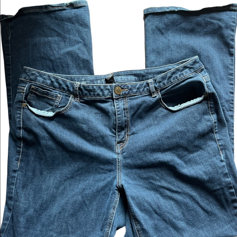 Women’s Lane Bryant Blue Bootcut Jeans Size 18